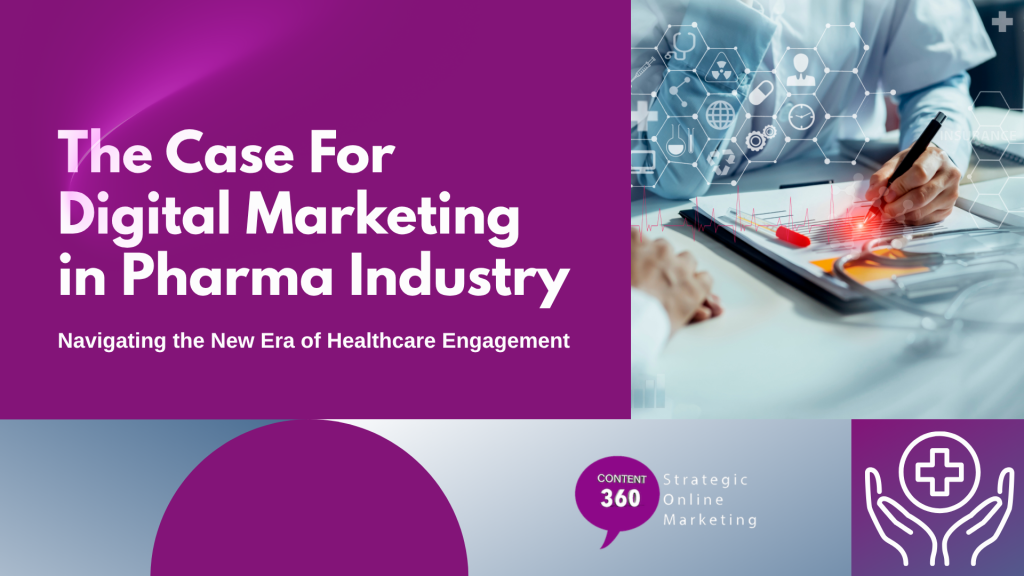 Pharma digital marketing presentation image